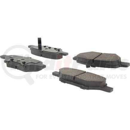 300.10330 by CENTRIC - Premium Semi-Metallic Brake Pads with Shims and Hardware