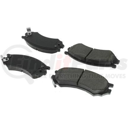 300.05070 by CENTRIC - Centric Premium Semi-Metallic Brake Pads with Shims and Hardware