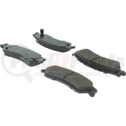 300.07290 by CENTRIC - Centric Premium Semi-Metallic Brake Pads with Shims and Hardware