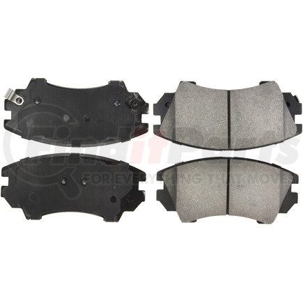 306.14040 by CENTRIC - Centric Fleet Performance Brake Pads with Hardware