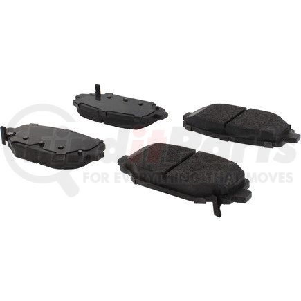 106.15960 by CENTRIC - Posi Quiet Extended Wear Brake Pads with Shims and Hardware