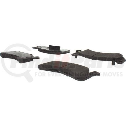 300.01530 by CENTRIC - Centric Premium Semi-Metallic Brake Pads with Shims and Hardware