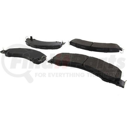 106.13350 by CENTRIC - Posi Quiet Extended Wear Brake Pads with Shims and Hardware