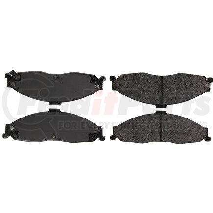 106.07490 by CENTRIC - Posi Quiet Extended Wear Brake Pads with Shims and Hardware