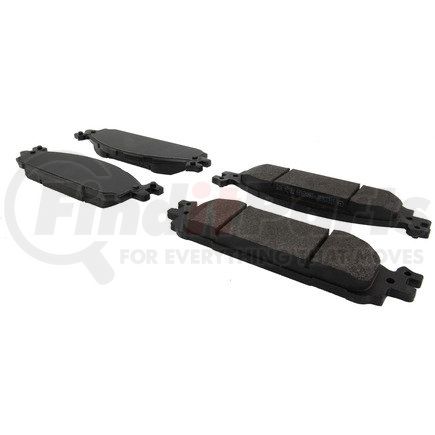 106.15080 by CENTRIC - Posi Quiet Extended Wear Brake Pads with Shims and Hardware