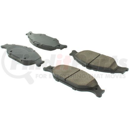 300.08040 by CENTRIC - Centric Premium Semi-Metallic Brake Pads with Shims and Hardware