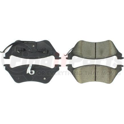 Centric 106.08580 Disc Brake Pad Set Posi Quiet Extended Wear Brake Pads with Shims