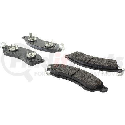 106.04120 by CENTRIC - Posi Quiet Extended Wear Brake Pads with Shims and Hardware