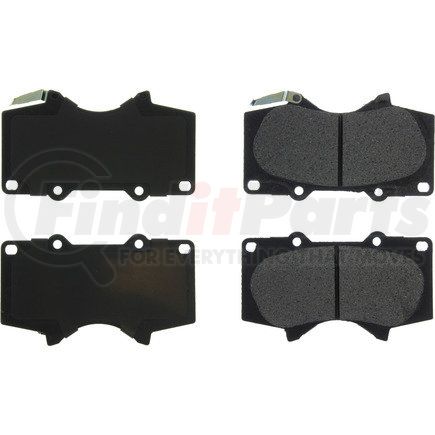 106.09760 by CENTRIC - Posi Quiet Extended Wear Brake Pads with Shims and Hardware