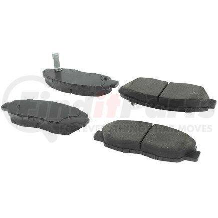 106.04650 by CENTRIC - Posi Quiet Extended Wear Brake Pads with Shims and Hardware