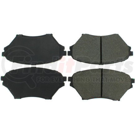 106.08900 by CENTRIC - Posi Quiet Extended Wear Brake Pads with Shims and Hardware