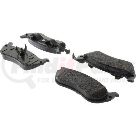 106.06900 by CENTRIC - Posi Quiet Extended Wear Brake Pads with Shims and Hardware