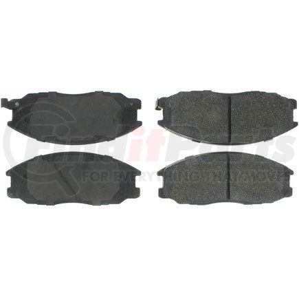 300.08640 by CENTRIC - Premium Semi-Metallic Brake Pads with Shims and Hardware