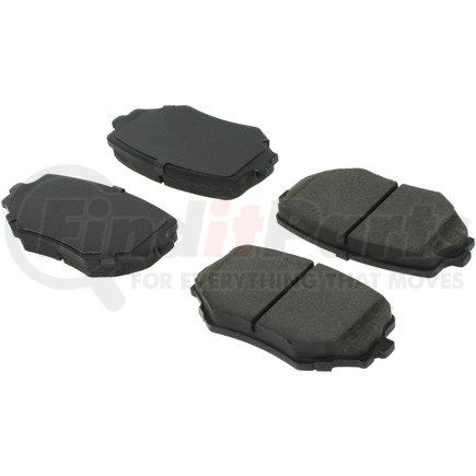 106.06800 by CENTRIC - Posi Quiet Extended Wear Brake Pads with Shims and Hardware