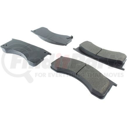 106.07690 by CENTRIC - Posi Quiet Extended Wear Brake Pads with Shims and Hardware