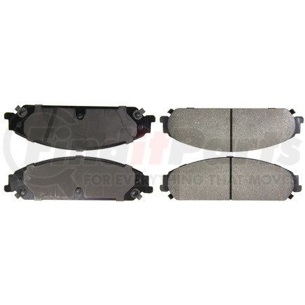 306.10580 by CENTRIC - Fleet Performance Brake Pads with Hardware