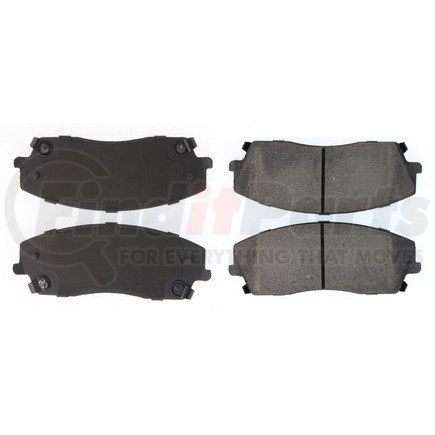 301.10560 by CENTRIC - Centric Premium Ceramic Brake Pads with Shims and Hardware