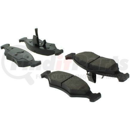 300.07660 by CENTRIC - Centric Premium Semi-Metallic Brake Pads with Shims and Hardware