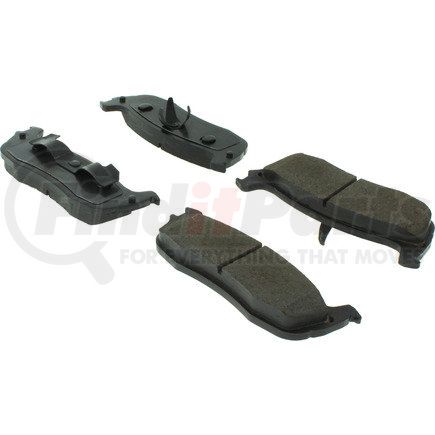 301.07110 by CENTRIC - Premium Ceramic Brake Pads with Shims and Hardware