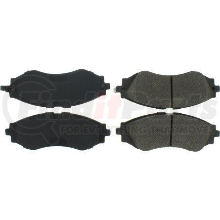 106.07970 by CENTRIC - Posi Quiet Extended Wear Brake Pads with Shims and Hardware