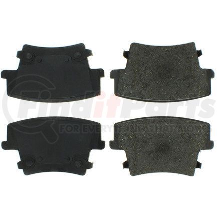 106.10570 by CENTRIC - Posi Quiet Extended Wear Brake Pads with Shims and Hardware
