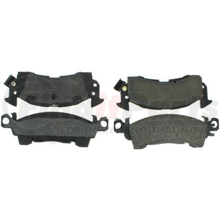 300.00520 by CENTRIC - Centric Premium Semi-Metallic Brake Pads with Shims and Hardware