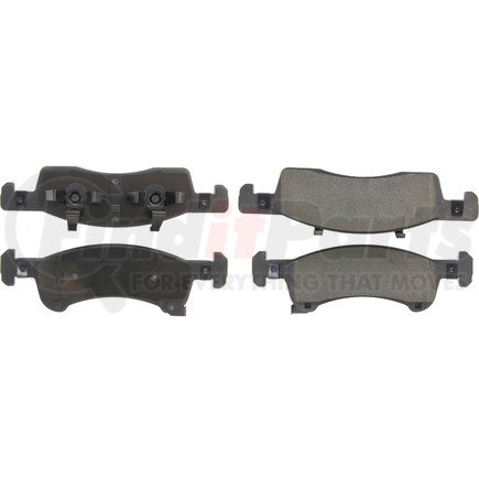 301.09340 by CENTRIC - Centric Premium Ceramic Brake Pads with Shims and Hardware