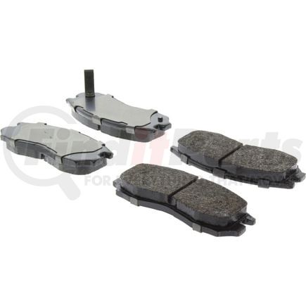 106.04840 by CENTRIC - Posi Quiet Extended Wear Brake Pads with Shims and Hardware