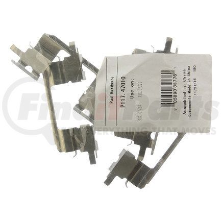 106.07210 by CENTRIC - Posi Quiet Extended Wear Brake Pads with Shims and Hardware