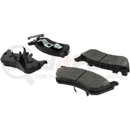 300.08750 by CENTRIC - Centric Premium Semi-Metallic Brake Pads with Shims and Hardware