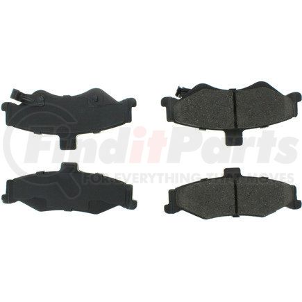 Centric 300.07500 Disc Brake Pad Set Centric Premium Semi-Metallic Brake Pads with Shims and Hardware