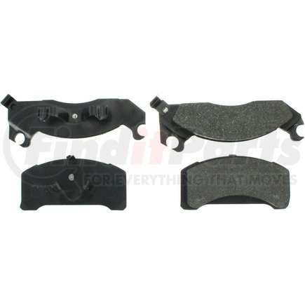 300.03100 by CENTRIC - Centric Premium Semi-Metallic Brake Pads with Shims and Hardware