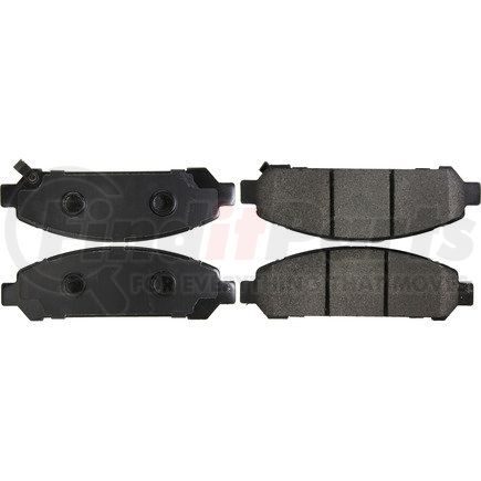 106.1401 by CENTRIC - Posi Quiet Extended Wear Brake Pads with Shims and Hardware