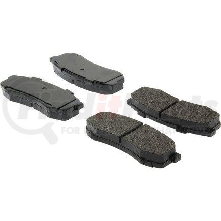 106.06060 by CENTRIC - Posi Quiet Extended Wear Brake Pads with Shims and Hardware