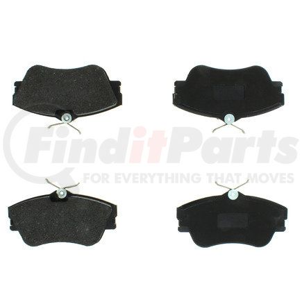 102.06380 by CENTRIC - C-Tek Semi-Metallic Brake Pads with Shims