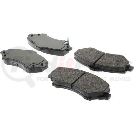 106.12730 by CENTRIC - Posi Quiet Extended Wear Brake Pads with Shims and Hardware