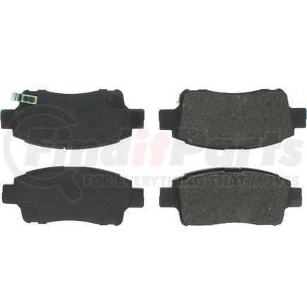 102.08310 by CENTRIC - C-Tek Semi-Metallic Brake Pads with Shims
