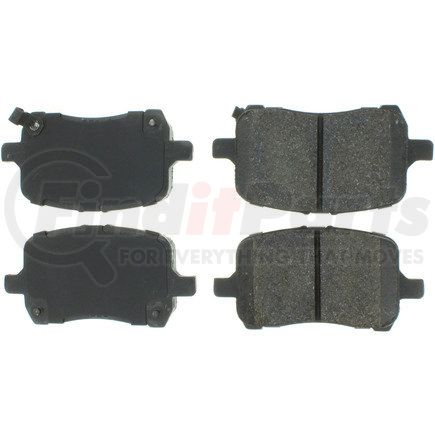 300.10280 by CENTRIC - Centric Premium Semi-Metallic Brake Pads with Shims and Hardware