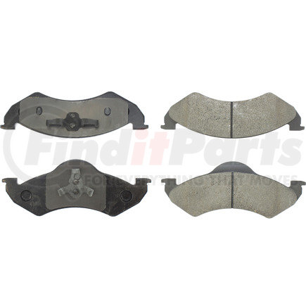 306.08200 by CENTRIC - Centric Fleet Performance Brake Pads with Hardware