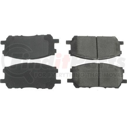 300.10050 by CENTRIC - Centric Premium Semi-Metallic Brake Pads with Shims and Hardware