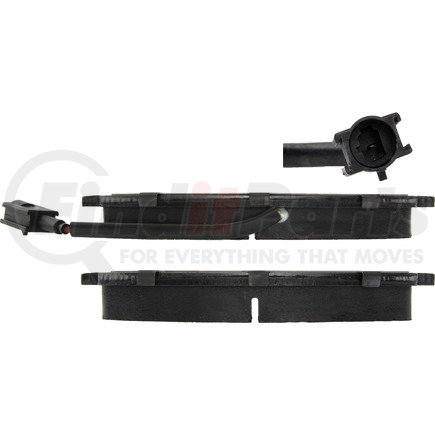 106.15402 by CENTRIC - Posi Quiet Extended Wear Brake Pads with Shims and Hardware
