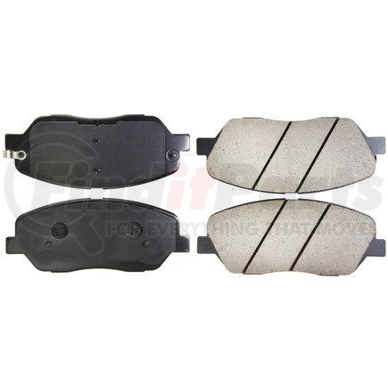 Centric 301.13850 Disc Brake Pad Set Centric Premium Ceramic Brake Pads with Shims and Hardware