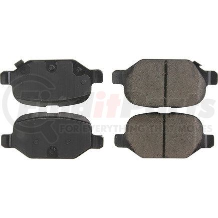 Centric 301.15690 Disc Brake Pad Set Centric Premium Ceramic Brake Pads with Shims and Hardware