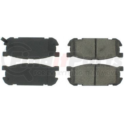 300.08910 by CENTRIC - Centric Premium Semi-Metallic Brake Pads with Shims and Hardware