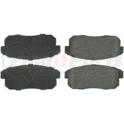300.10080 by CENTRIC - Centric Premium Semi-Metallic Brake Pads with Shims and Hardware