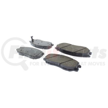 300.10130 by CENTRIC - Centric Premium Semi-Metallic Brake Pads with Shims and Hardware