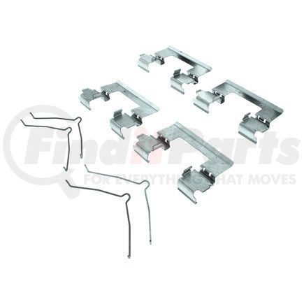 Centric 300.12860 Disc Brake Pad Set Centric Premium Semi-Metallic Brake Pads with Shims and Hardware