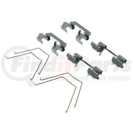 300.13450 by CENTRIC - Premium Semi-Metallic Brake Pads with Shims and Hardware