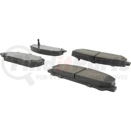 Centric 300.15090 Disc Brake Pad Set Premium Semi-Metallic Brake Pads with Shims and Hardware