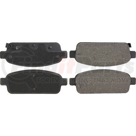 300.14680 by CENTRIC - Centric Premium Semi-Metallic Brake Pads with Shims and Hardware